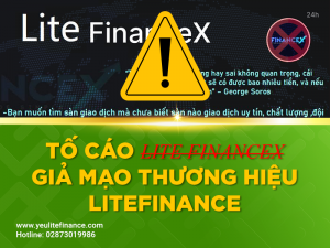 Tố Cáo Lite Financex Giả Mạo Thương Hiệu Litefinance